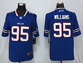 Nike Buffalo Bills 95 Williams Blue Vapor Untouchable Limited Jersey,baseball caps,new era cap wholesale,wholesale hats